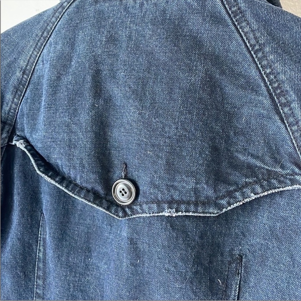 Habitual Denim Trench Jacket - Picture 4 of 8